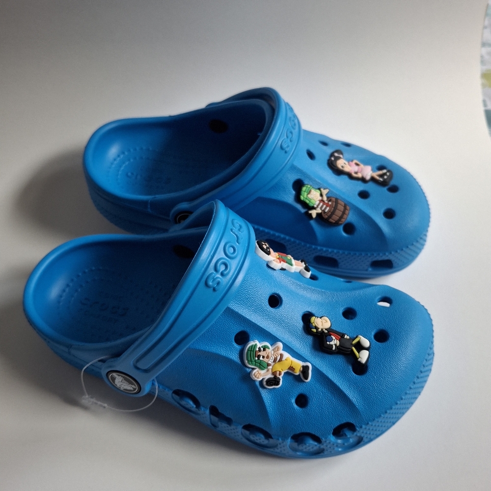 CROCS Baya Clog K Boys Blue Size 12